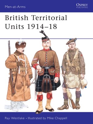 cover image of British Territorial Units 1914&#8211;18